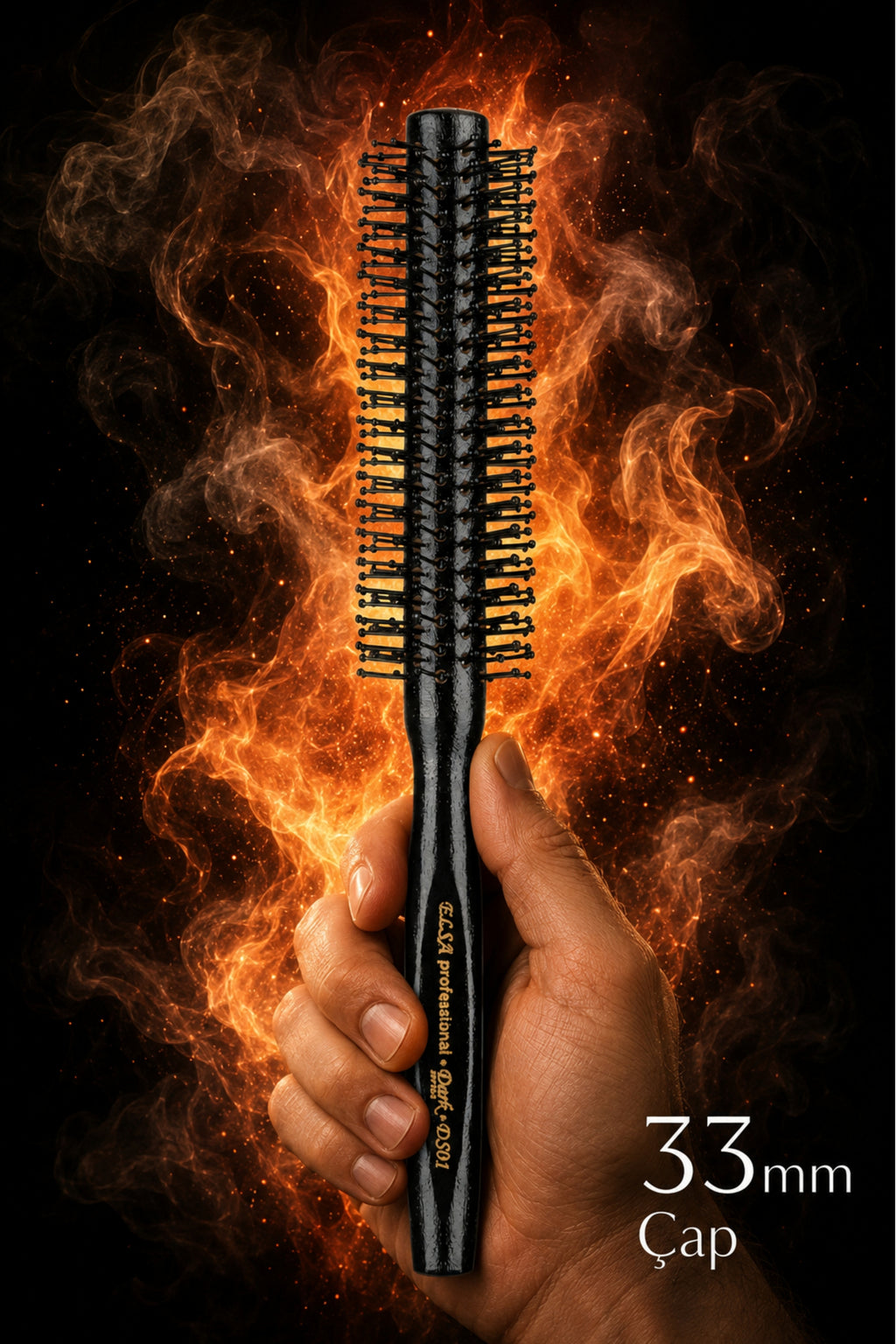 Professional Dark Serisi Ds01 Saç Fırçası