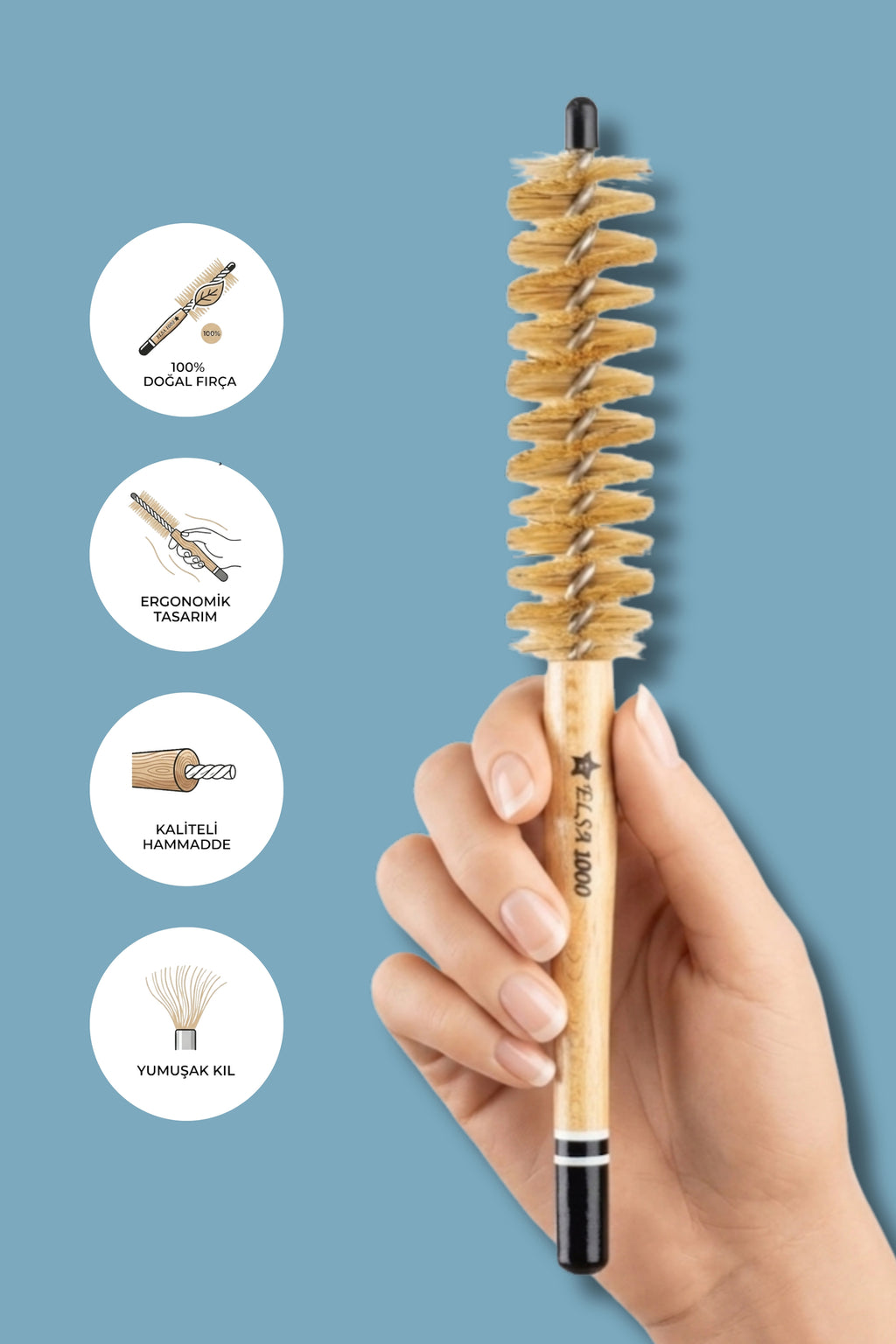 Elsa Professional 1000 Fön Fırçası