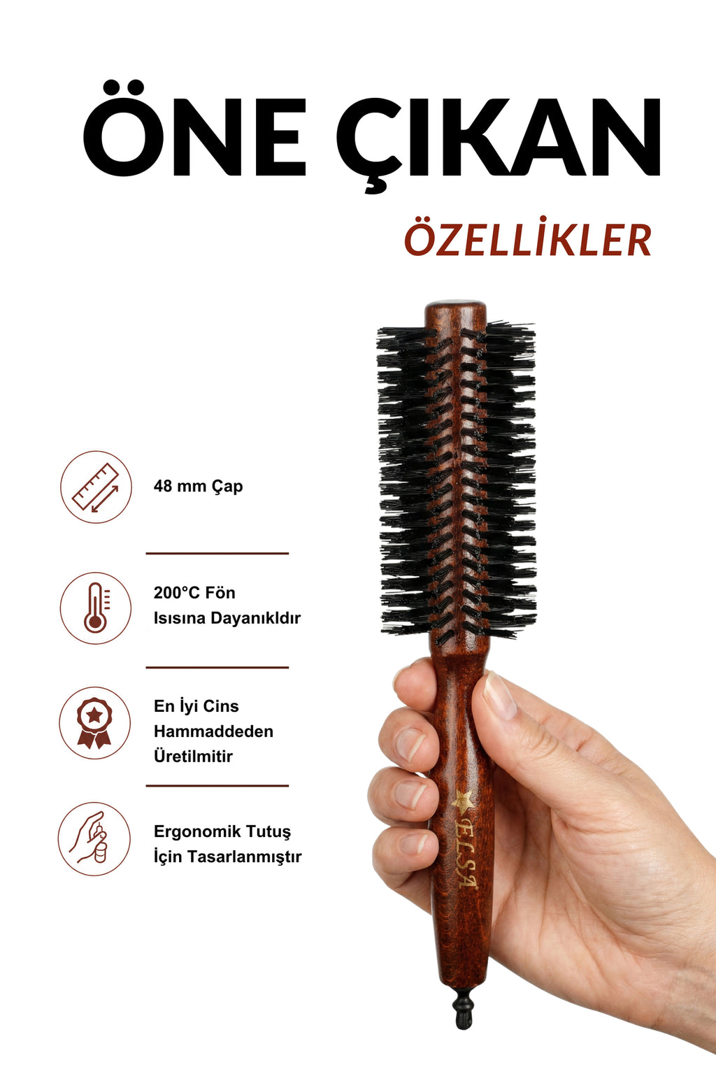 Professional 444 Maun Saç Fırçası