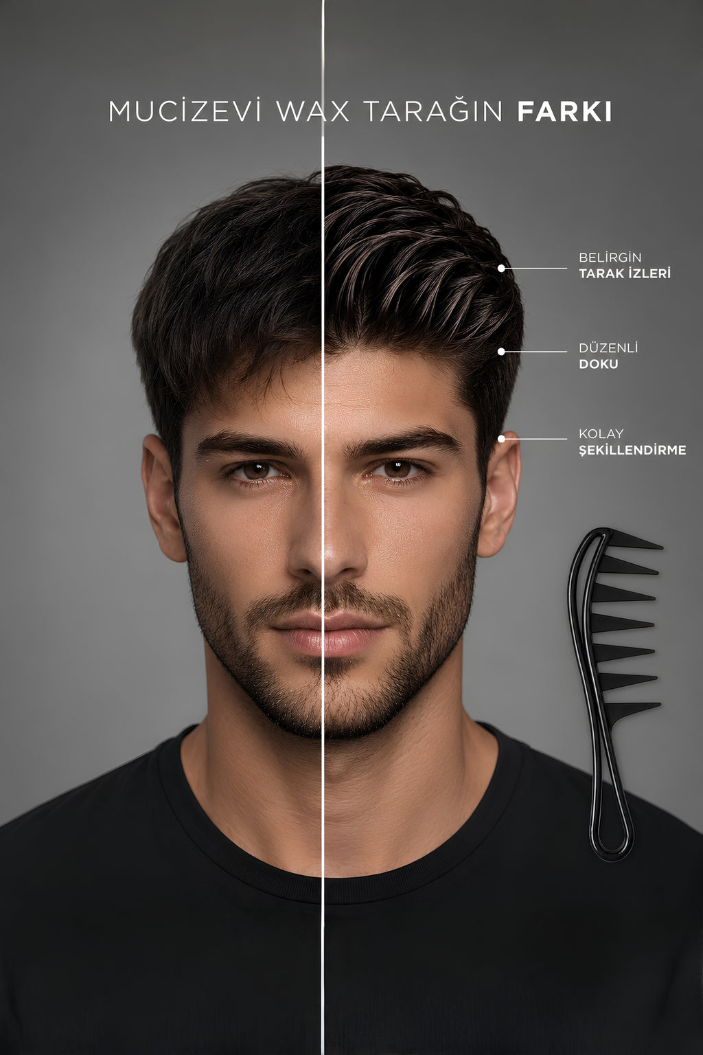 Professional 007 İnce, Wax Tarağı Set