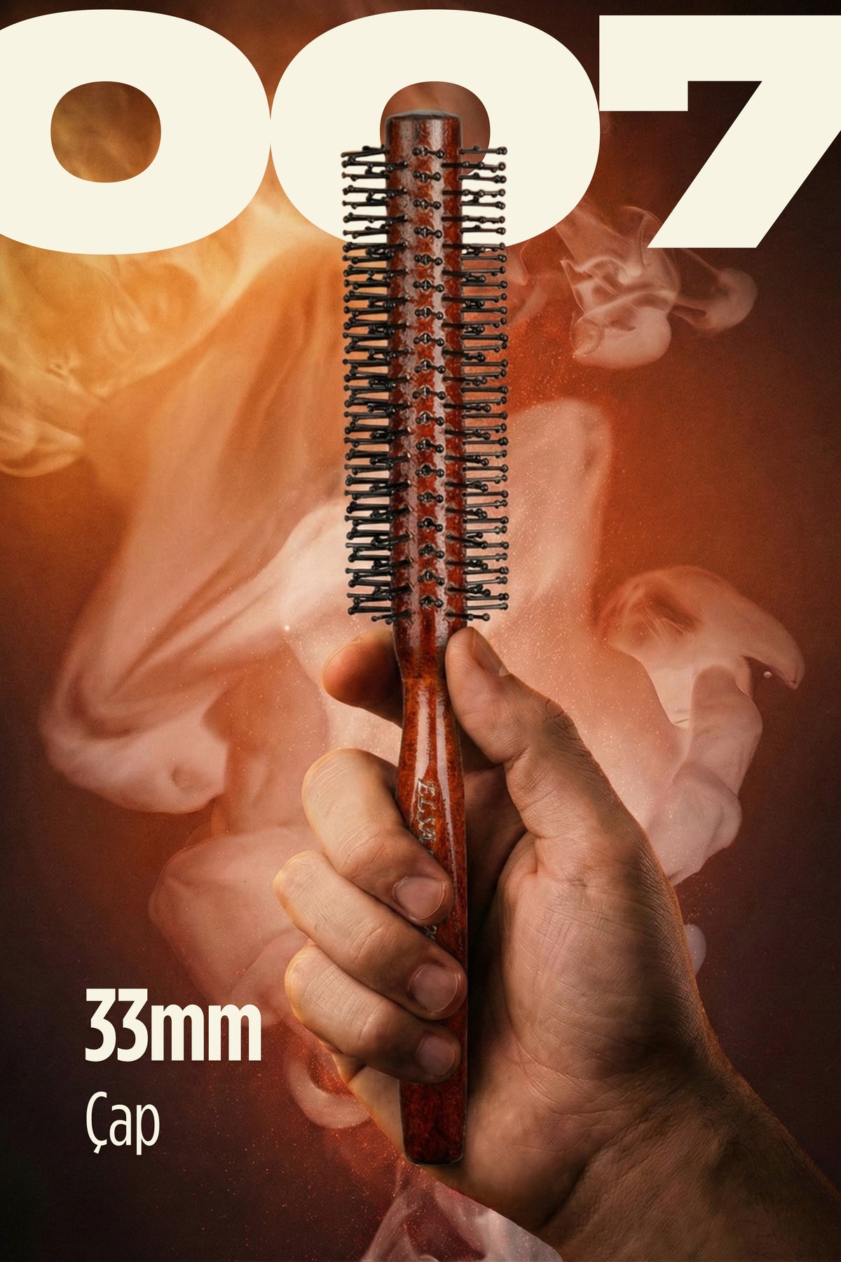Professional 007 Ufak Erkek Saç Fırçası