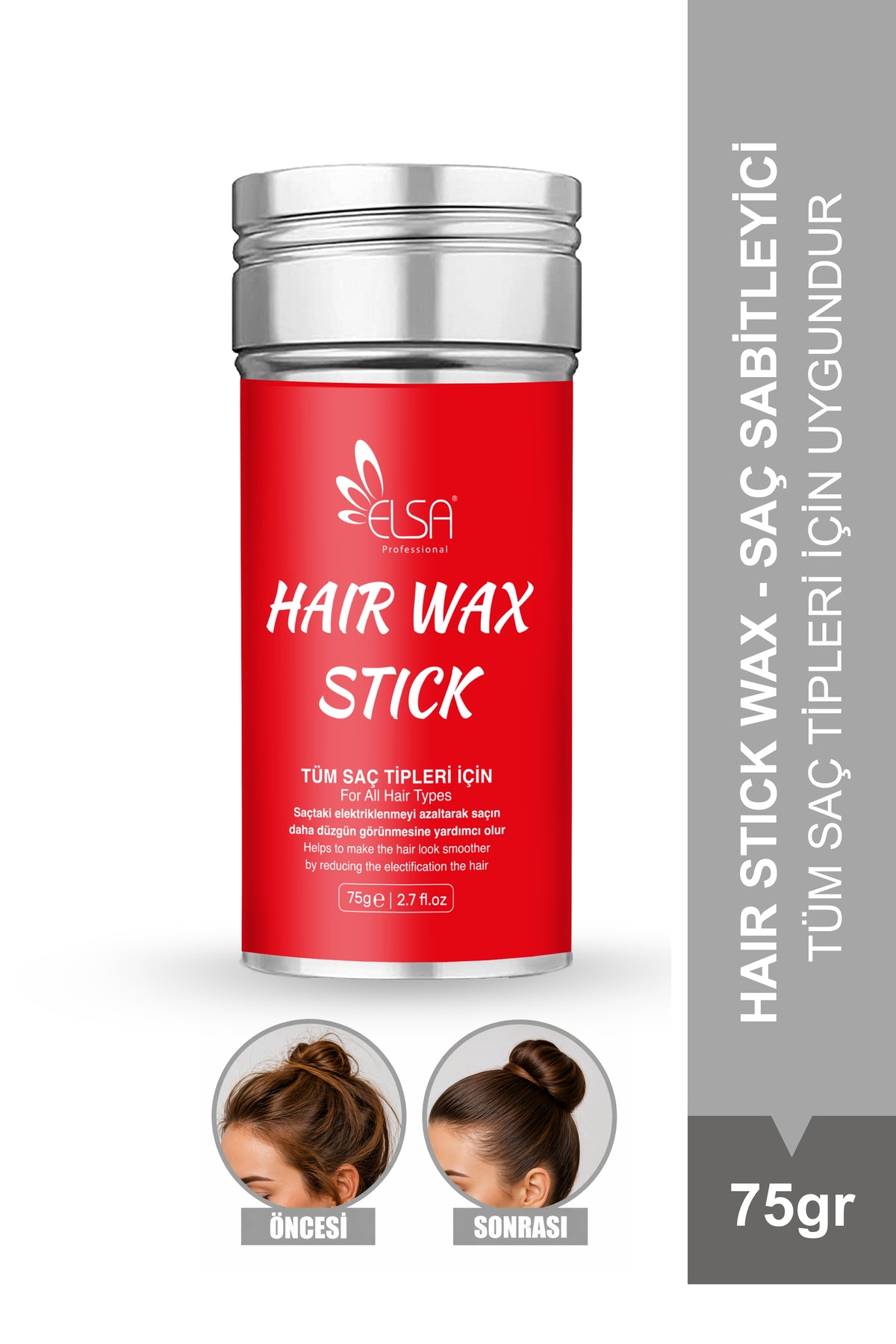 Professional Hair Wax Stick 75gr - Saç Sabitleyici