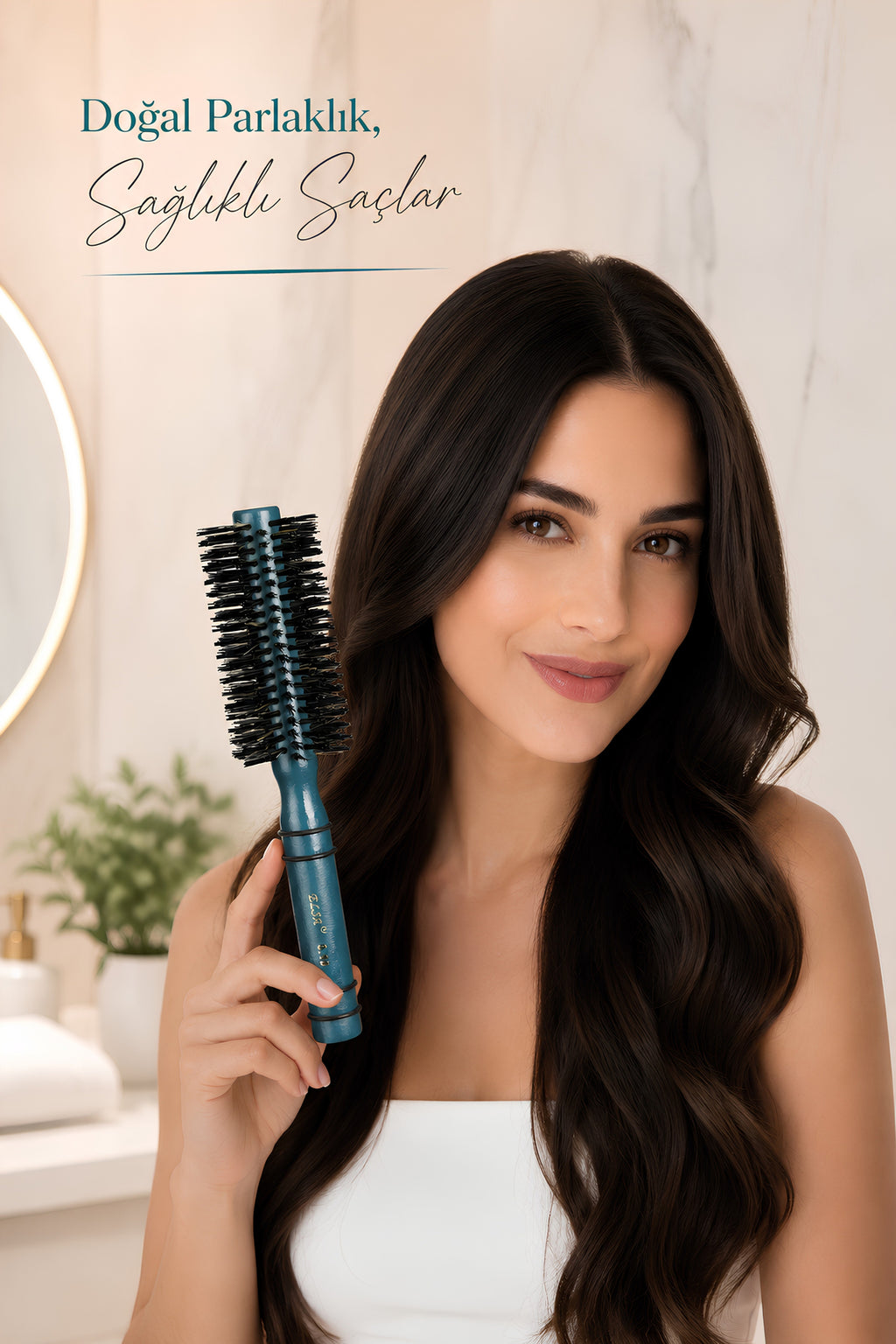 Professional 0.18 Yeşil Saç Fırçası