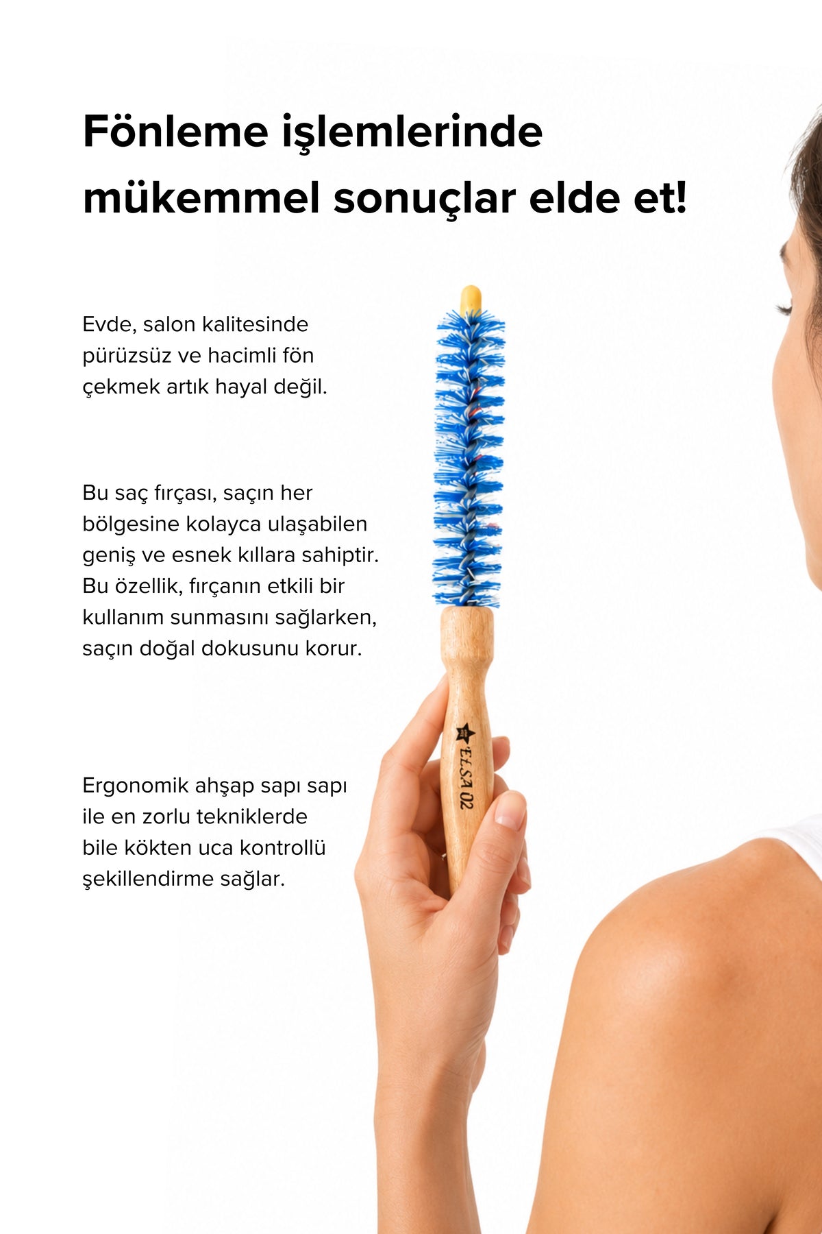 Professional 02 İnce Saç Fırçası