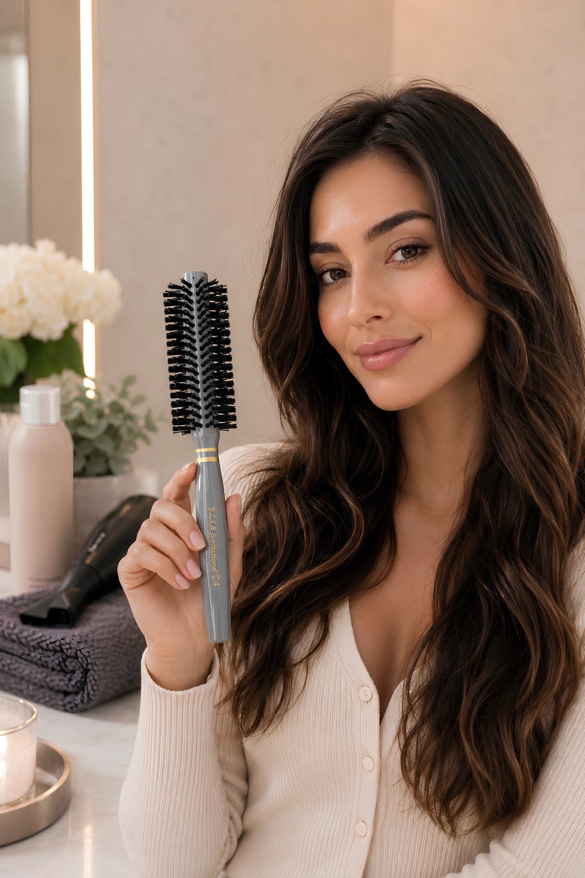 Professional 04 Gri Saç Fırçası