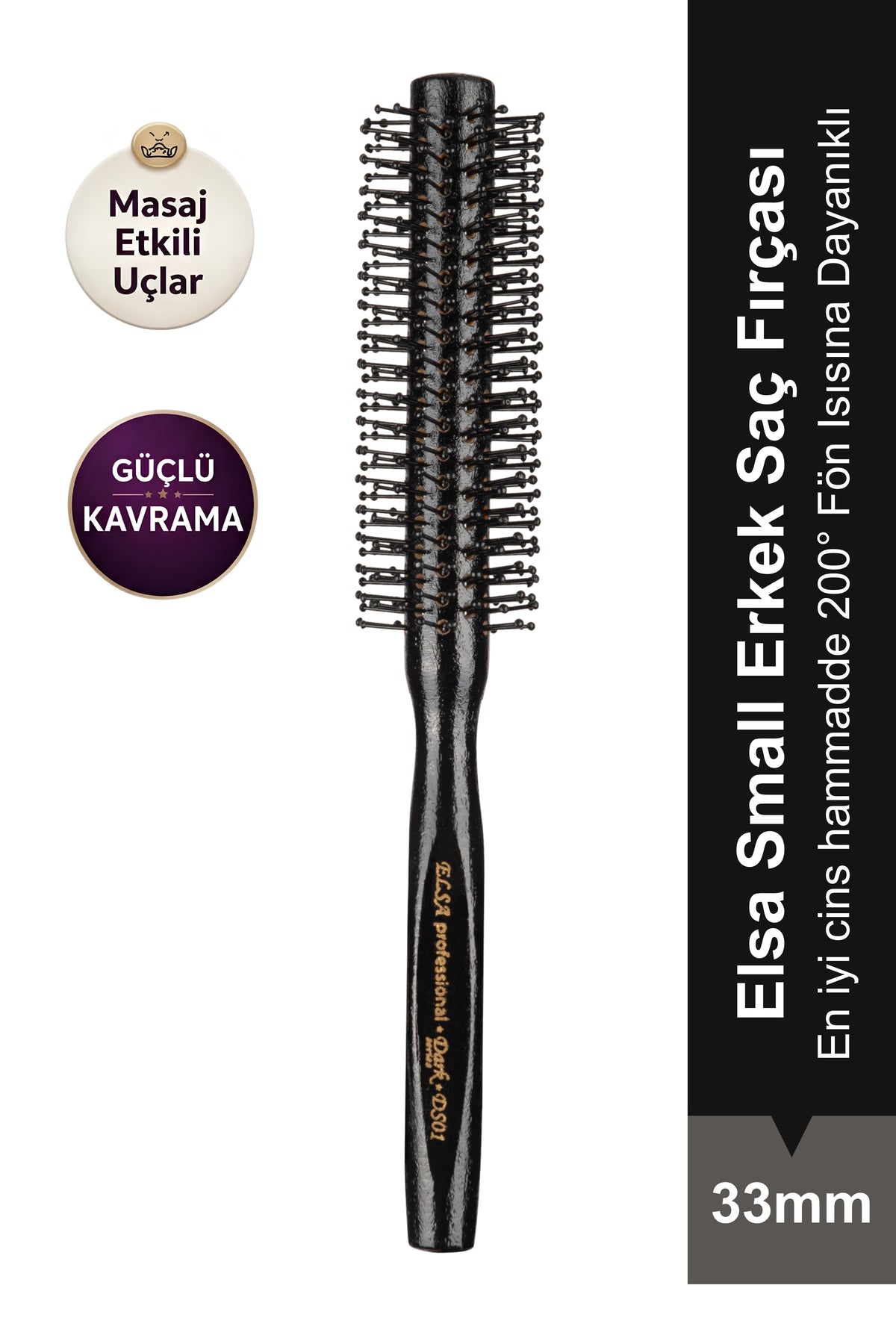 Professional Dark Serisi Ds01 Saç Fırçası