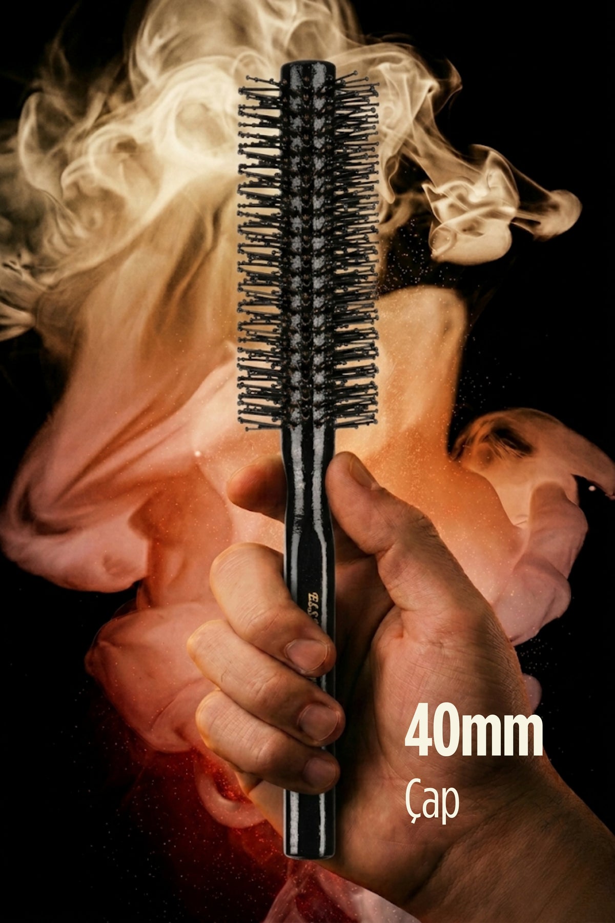 Professional Dark Serisi 2'li Erkek Saç Fırçası (ds01 - Ds02) Set