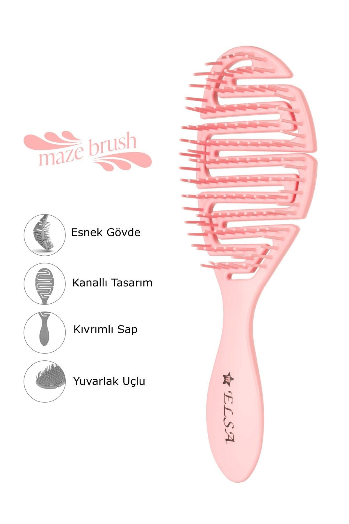 Professional Üç Boyutlu Saç Fırçası (maze Fırça)
