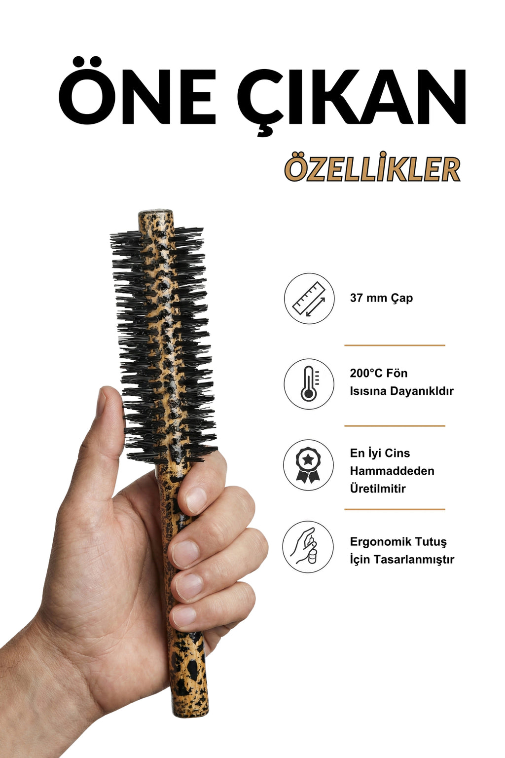 Professional 17 Kobra Saç Fırçası